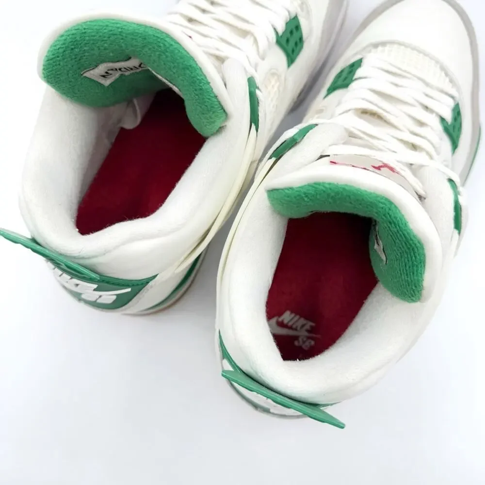 Air Jordan 4 Retro SP Sail White Pine Green High Top Men’s Size 8 Women’s 9.5 - Picture 6 of 11